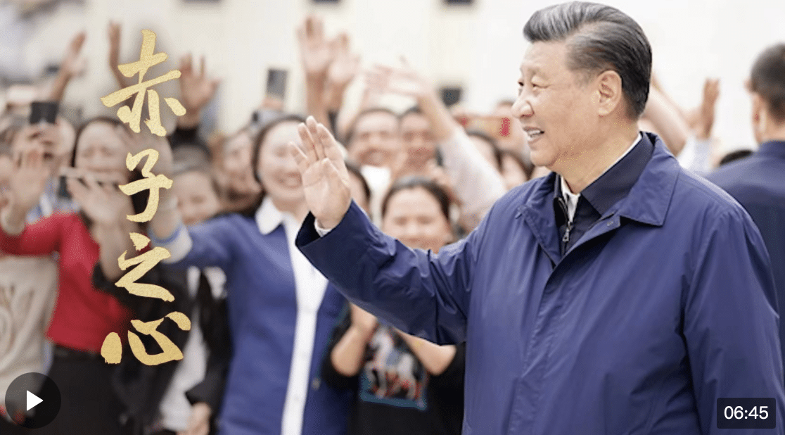 時(shí)政微視頻丨赤子之心