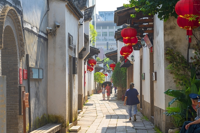 2019年6月28日，福州，三坊七巷風(fēng)光。