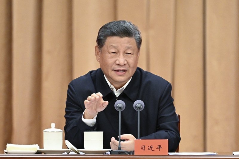 2024年10月29日，習(xí)近平在省部級(jí)主要領(lǐng)導(dǎo)干部學(xué)習(xí)貫徹黨的二十屆三中全會(huì)精神專題研討班開班式上發(fā)表重要講話。