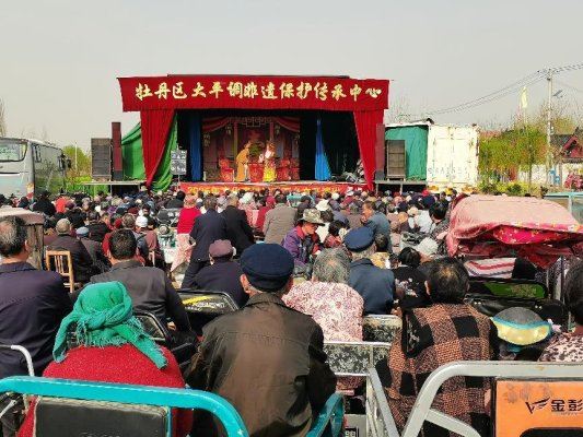 菏澤魯西新區(qū)陳集鎮(zhèn)：平調雅韻潤焦莊 文化惠民綻新光