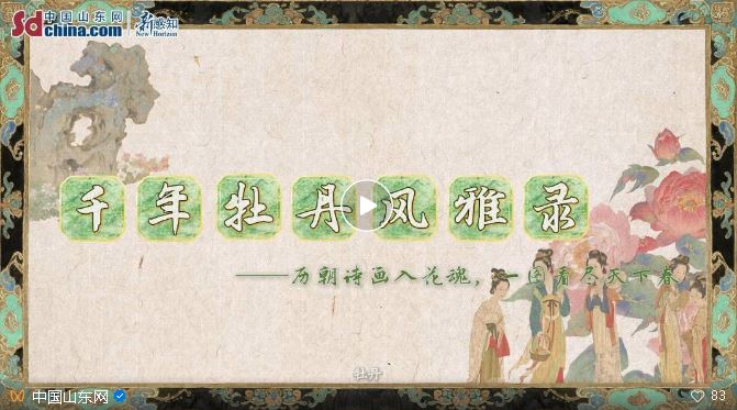 千年牡丹風(fēng)雅錄，一圖盡看天下春！